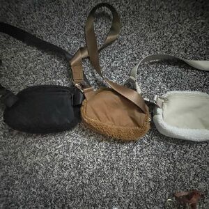 Lululemon Sherpa belt bags